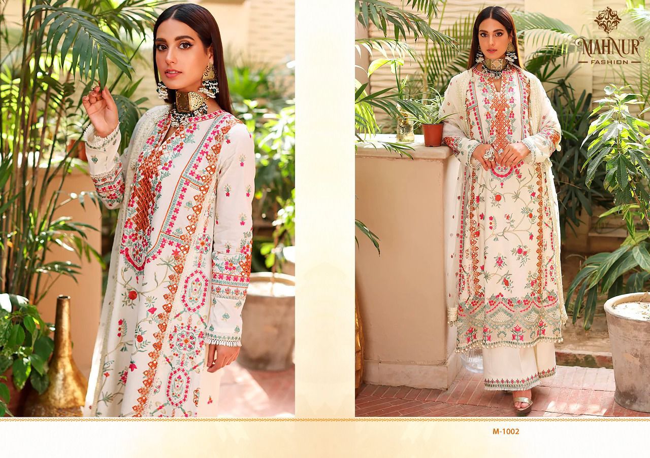 Mahnur 1 Fancy Festive Wear Designer Heavy Georgette Latest Pakistani Salwar Suit Collection 